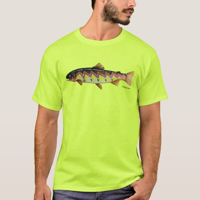Paiute-Cutthroat-Forellen; T-Shirt (Vorderseite)