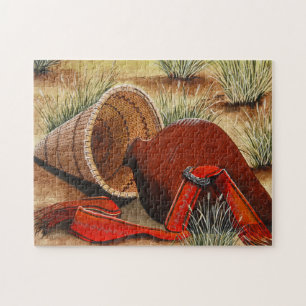 Paiute-Korb-Puzzlespiel