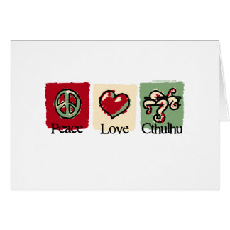 Paix. Amour. Cthulhu.