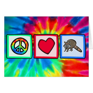 Paix, amour, ratons laveurs