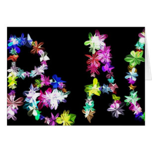 "PAIX" dans l'art des fleurs Imprimer