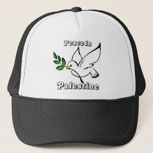 Paix dans le casquette de colombe de la Palestine (Devant)