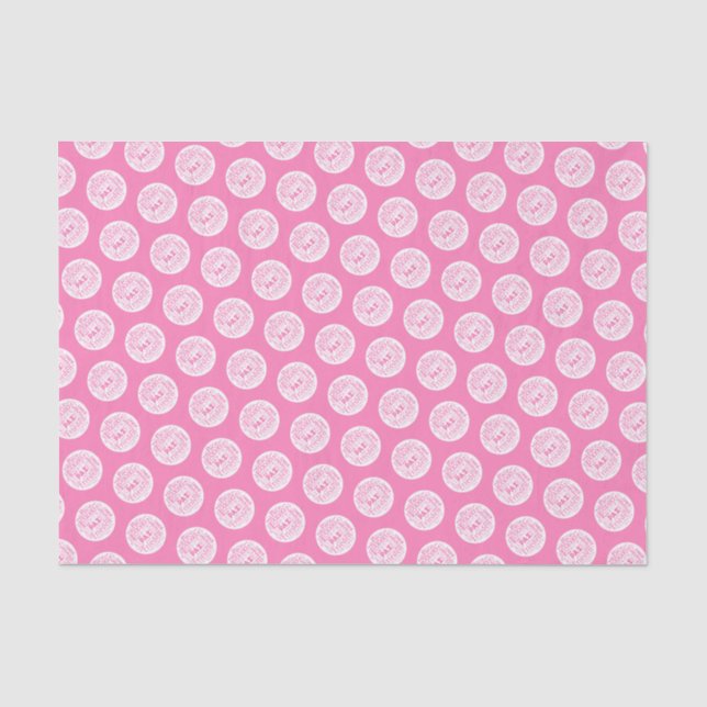 Paix multi rose de langues de papier de soie de (Recto)