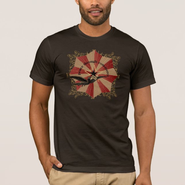 Paix par le T-shirt de commerce (Devant)