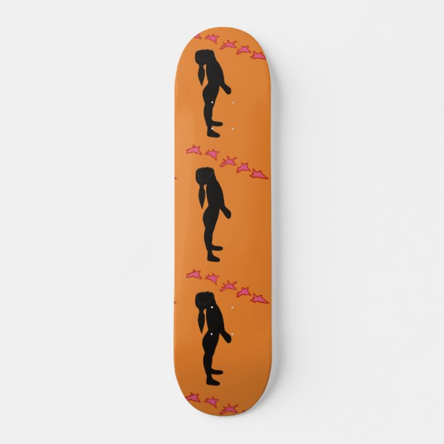 Paix, plus de skateboard de guerre (Devant)