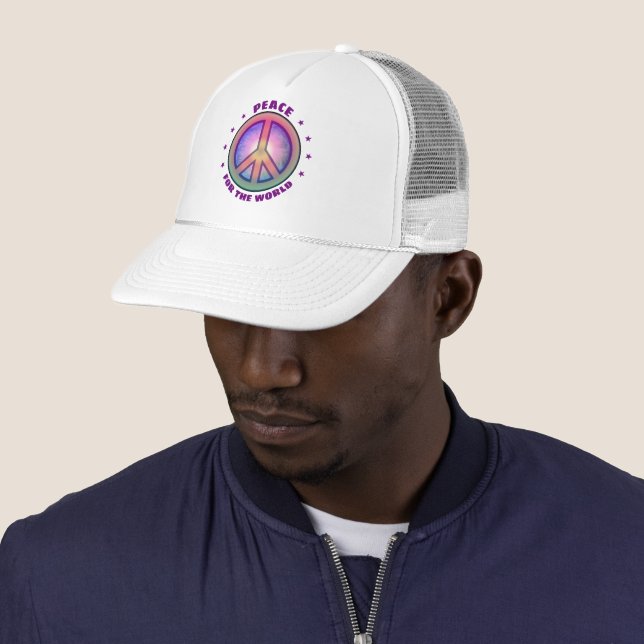 Paix pour le Casquette ☮ mondial (En situation)