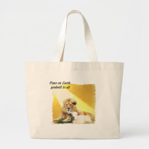 Paix sur le sac de fourre-tout de la terre…