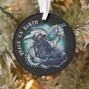 Paix sur Terre Dragon et Unicorne