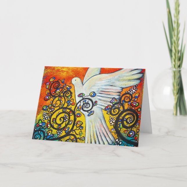 Paix Volée En Carte De Noël (Devant)