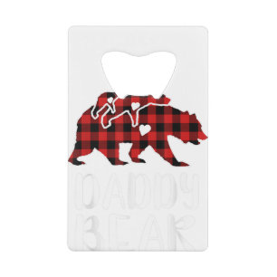 Pajam familial Pajam rouge Paid Daddy Bear Buffalo