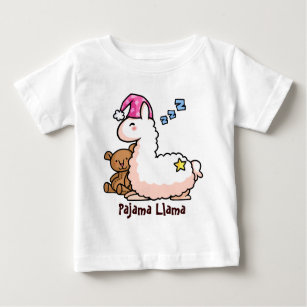 Pajama Llama Baby T-shirt