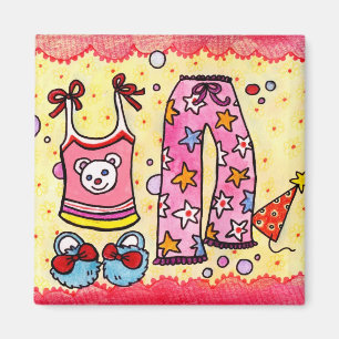 Pajama Party Magnet