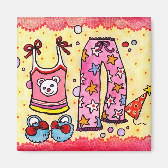 Pajama Party Magnet (Vorne)