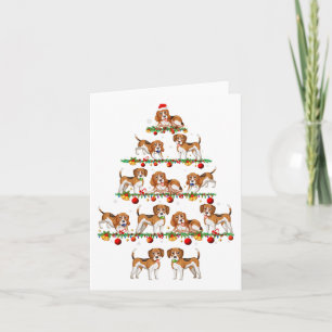 Pajama Sets Weihnachten Matching Beagle Dog X Karte