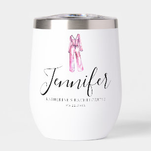 Pajamas Prosecco Chic Bachelorette Merci