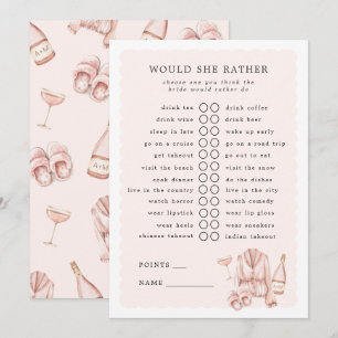 Pajamas & Prosecco würden sie eher spielen Einladung