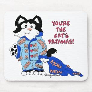 Pajamas Spaß Kitty MOUSEpad der Muttertagskatze