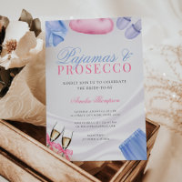 Pajamas und Prosecco-Junggeselinnen-Abschied