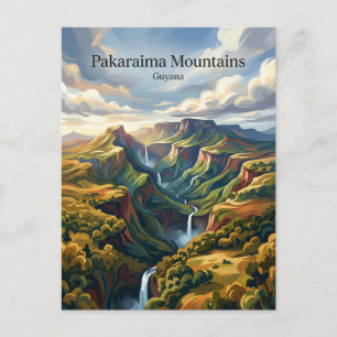 Pakaraima-Gebirge Guyana Postkarte