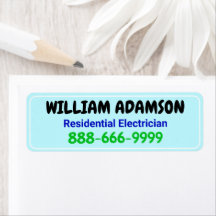 Paket mit Werbe-Call-Labels (Kontaktinformationen)