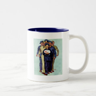 Paket Willie Gillis vom Zuhause Zweifarbige Tasse