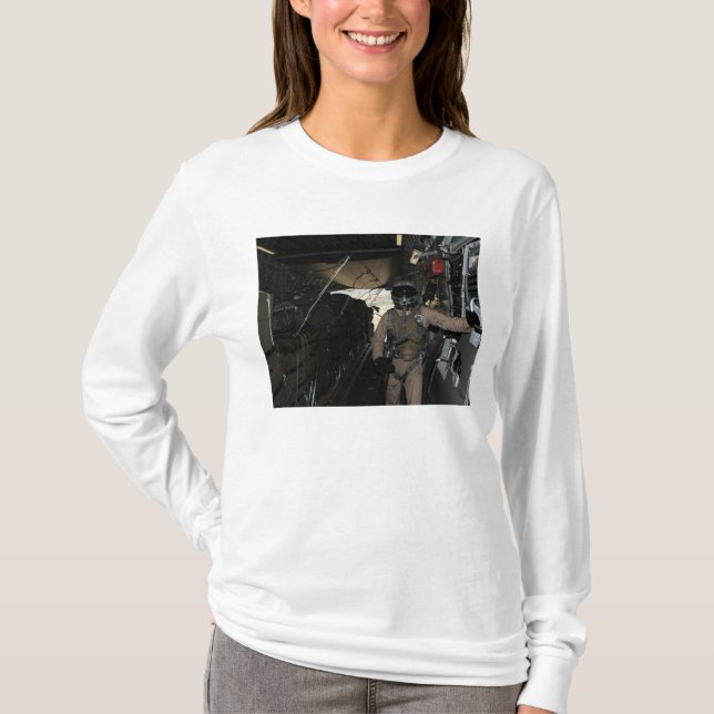 Paketpakete für die Containerzustellung verlassen  T-Shirt (Vorderseite)