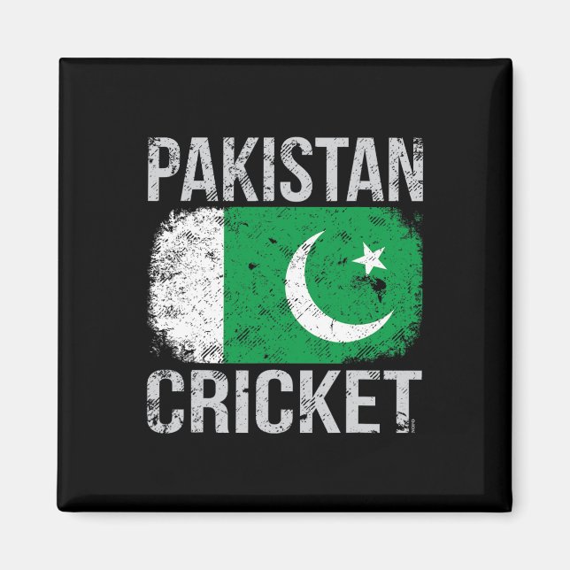 Pakistan Cricket  Magnet (Vorne)
