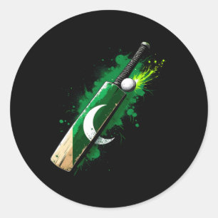 Pakistan Cricket-Mannschaft Runder Aufkleber
