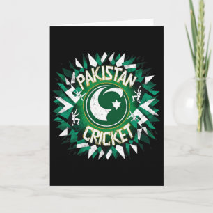 Pakistan Cricket Trikot Cricket Flagge Von Pakista Karte