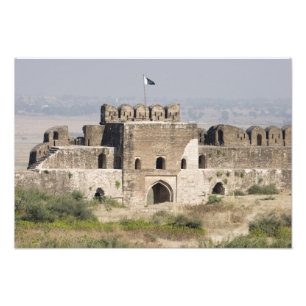 Pakistan, Dina. Talaqi Gate aus Sicht Fotodruck