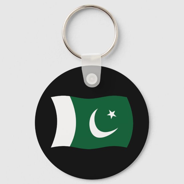 Pakistan Flag Schlüsselanhänger (Vorderseite)