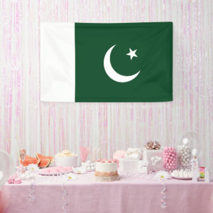 Pakistan-Flagge Banner