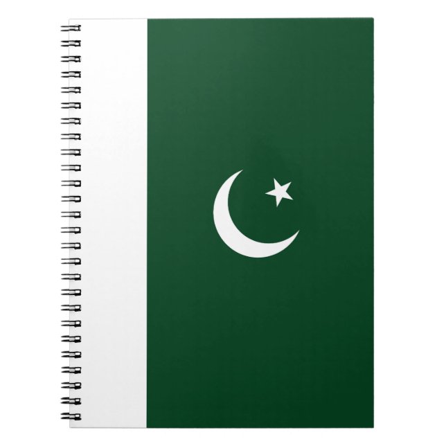 Pakistan-Flagge Notizblock (Vorderseite)