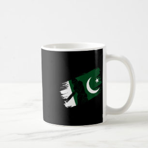 Pakistan-Flagge Pakistan Cricket-Fan Spieler Train Kaffeetasse