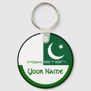 Pakistan-FLAGGE Schlüsselanhänger