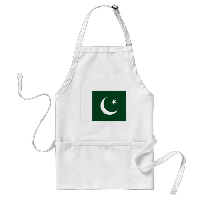 Pakistan-Flagge Schürze (Vorne)