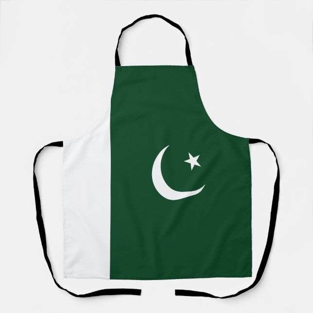 Pakistan-Flagge Schürze (Vorderseite)