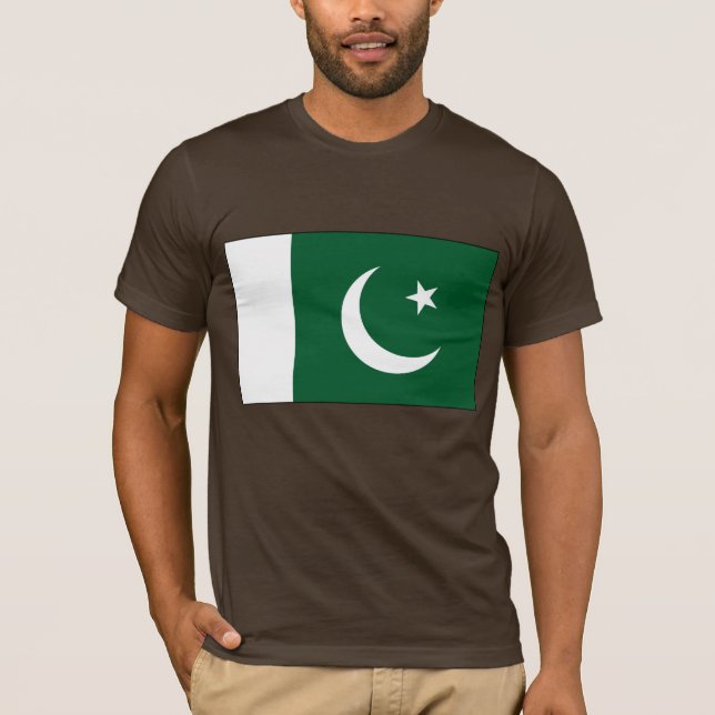 Pakistan-Flaggen-T - Shirts und Geschenke (Vorderseite)
