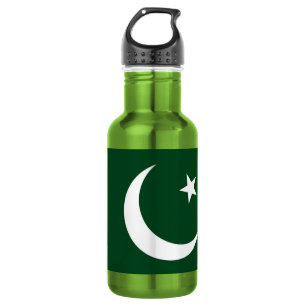 Pakistan Flaggenfrei-Flasche Edelstahlflasche