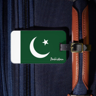 Pakistan Gepäckmarken, patriotische pakistanische Gepäckanhänger