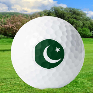 Pakistan Golf Balls, Flaggengolfer / Patrioten Golfball