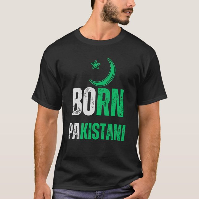 Pakistan ist meine Identität T-Shirt (Vorderseite)