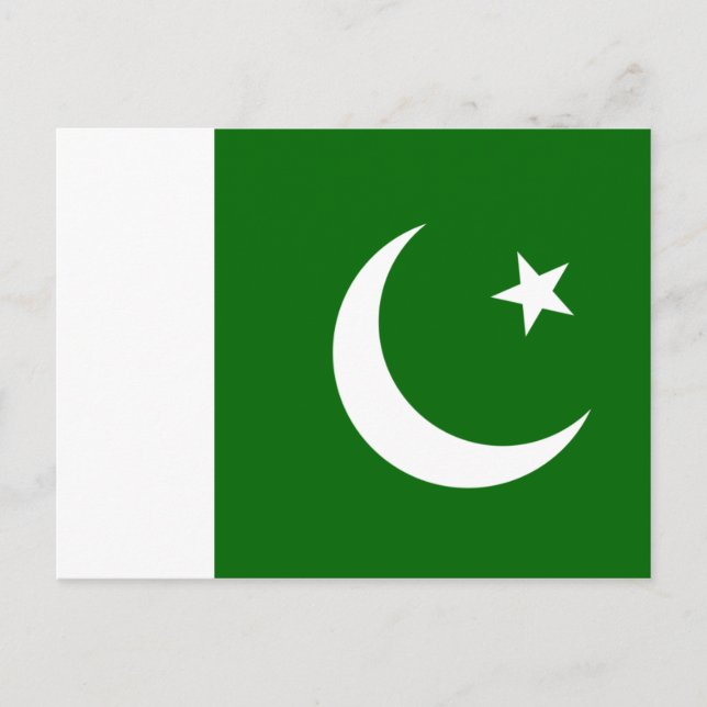 Pakistan Postkarte (Vorderseite)