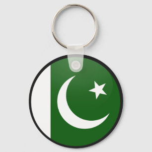 Pakistan-Qualität Flaggen-Kreis Schlüsselanhänger