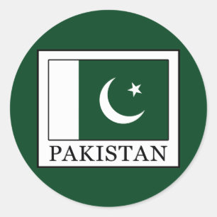 Pakistan Runder Aufkleber