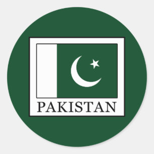 Pakistan Runder Aufkleber