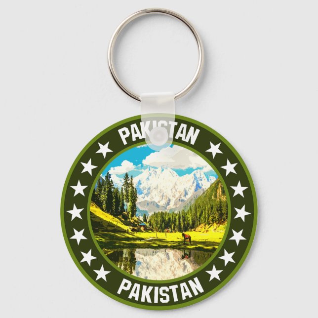 Pakistan Schlüsselanhänger (Vorderseite)