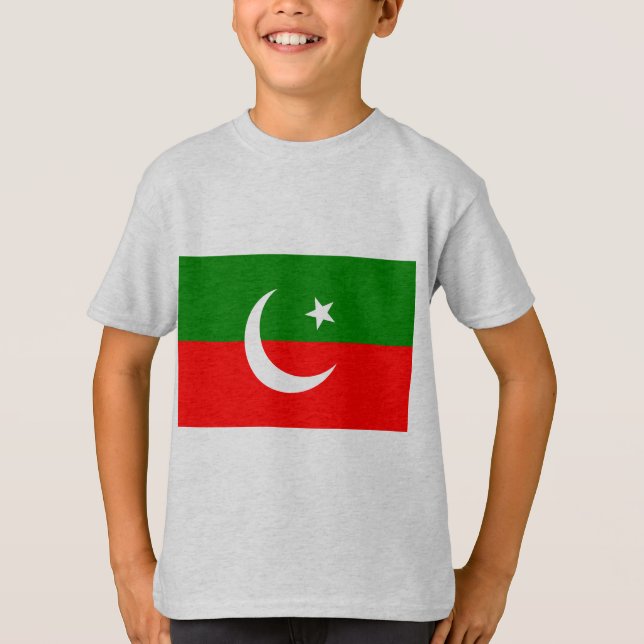Pakistan Tehreek E Insaf, Kolumbien-Flagge T-Shirt (Vorderseite)