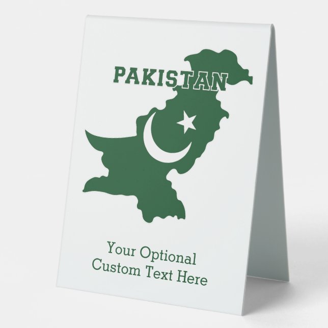 Pakistan Tischaufsteller (Vorderseite)