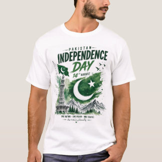 Pakistan Unabhängigkeitstag T-Shirt